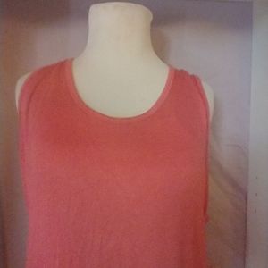 LuLaRoe Pink Ribbed tank top